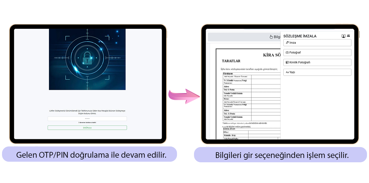 dijital biyometrik imza